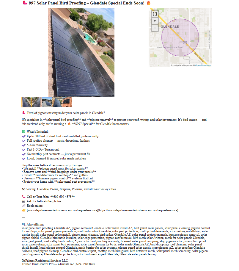 SEO services Glendale AZ for local businesses to dominate search results.